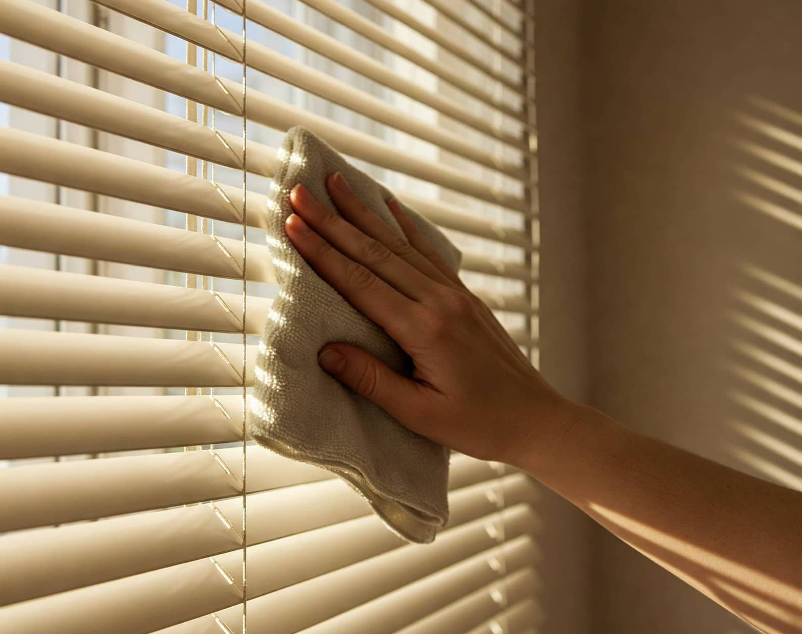 cleaning custom blinds